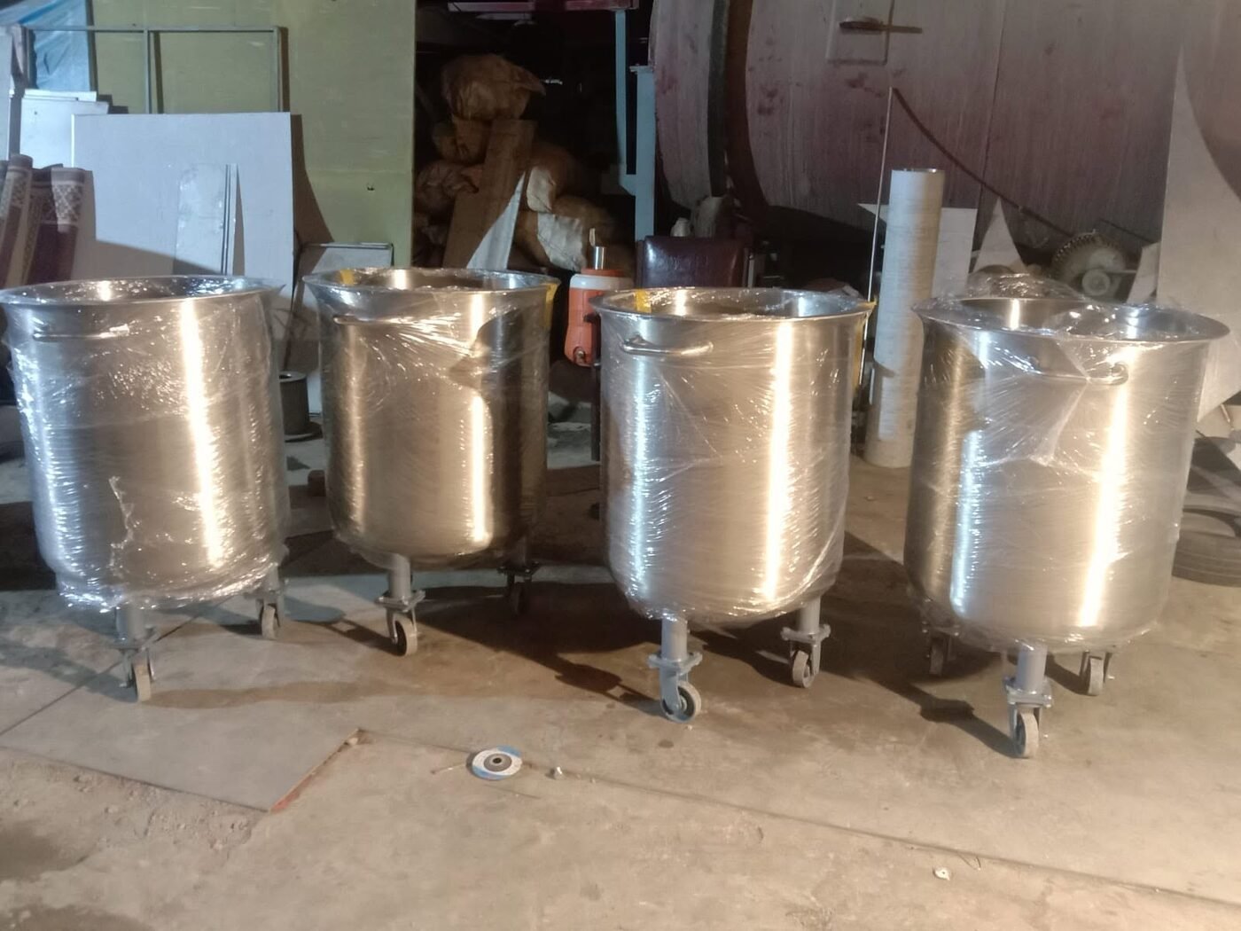 Stainless Steel Tank Set